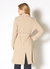 Women's Tie Waist Light Trench Coat