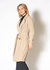 Women's Tie Waist Light Trench Coat