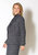 Women's Tweed Fringe Hem Blazer Jacket