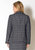 Women's Tweed Fringe Hem Blazer Jacket