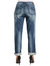 Women's Curvy Fit Medium Stretch Rolled Boyfriend Jeans