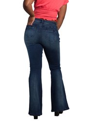 Women's Mid Rise Flare Jean