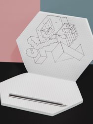 Isometric Notebook in Brick