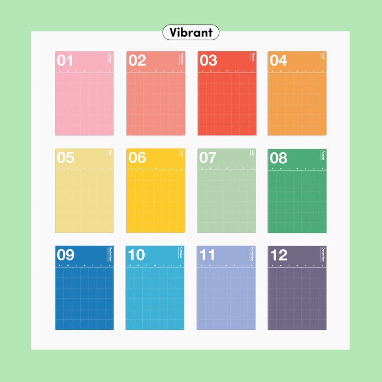 Spectrum Wall Planner - Vibrant