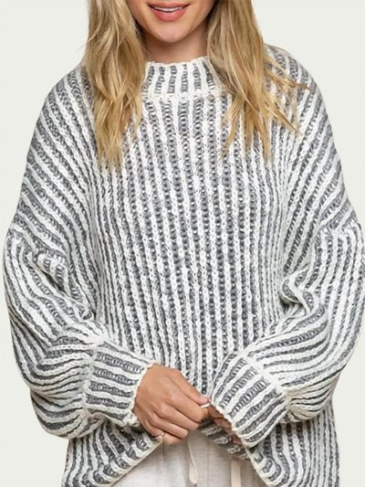 POL Mock Neck Knit Sweater product