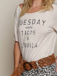 Tacos And Tequila Graphic Tee