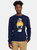 Long Sleeve Crewneck Sweater - Navy Sailor