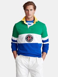 Rugby Polo Shirt - Chroma Green