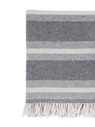 Alpine Throw Blankets - Grey/Ivory