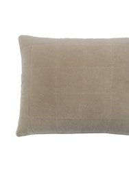 Amsterdam Velvet Pillow - Taupe