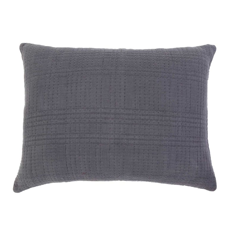 Arrowhead Pillow Sham - Slate