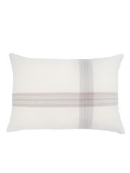 Geneva Big Pillow - Ivory/Taupe