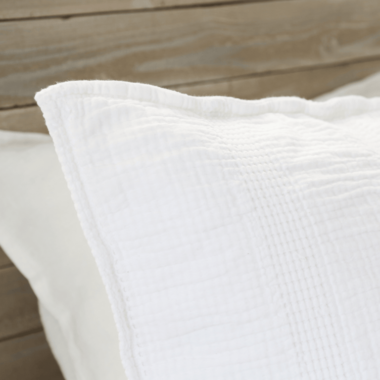Nantucket Pillow Sham - White
