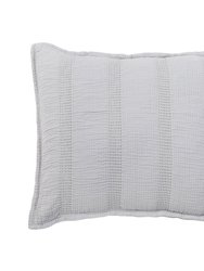 Nantucket Pillow Sham - Grey