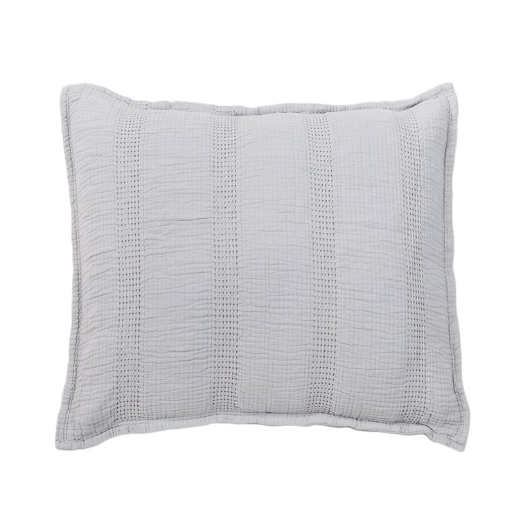 Nantucket Pillow Sham - Grey