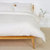 Parker Bamboo Sateen Duvet Cover Set - Ivory