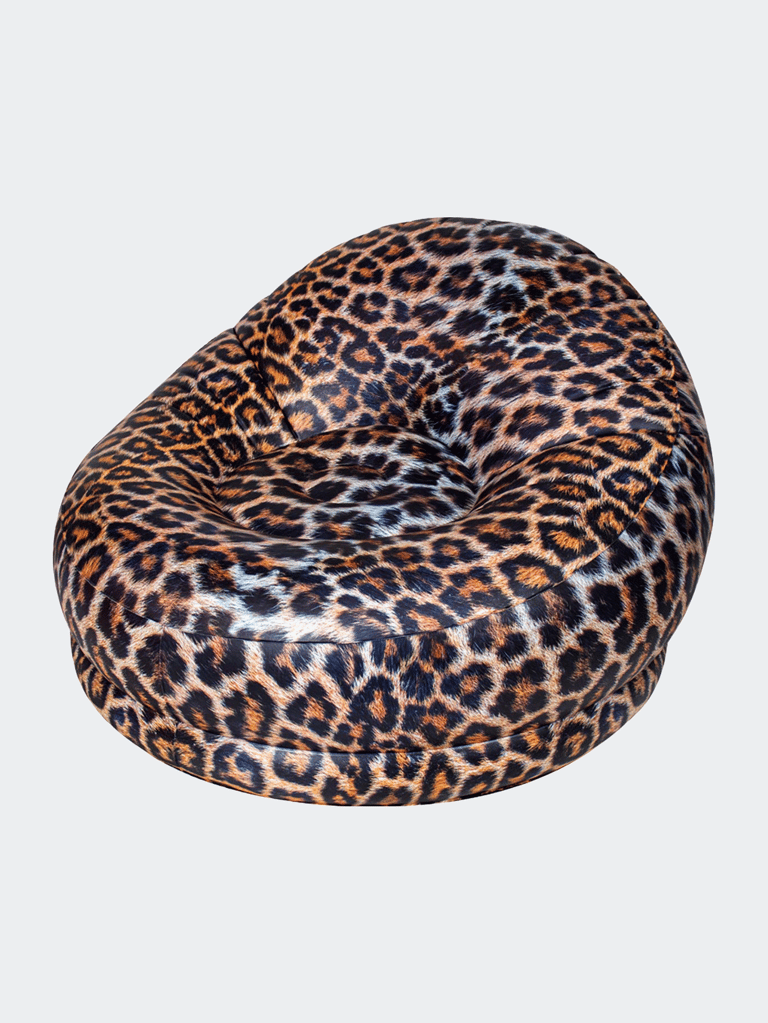 Air Candy City Chair - Leopard Safari Print - Brown