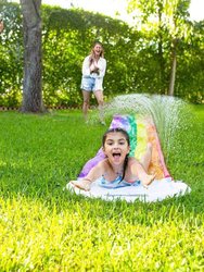 PoolCandy Rainbow Collection Backyard Water Slide