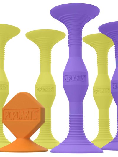 Popdarts Game Original Popdarts® Set- Purple/ Yellow product