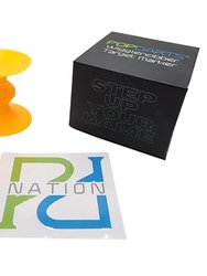 Pro Wigglenobber™ Target Marker Plus "PD Nation" Decal - Yellow
