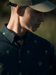 The Shirt With The Potted Cacti Print