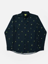 The Shirt With The Potted Cacti Print