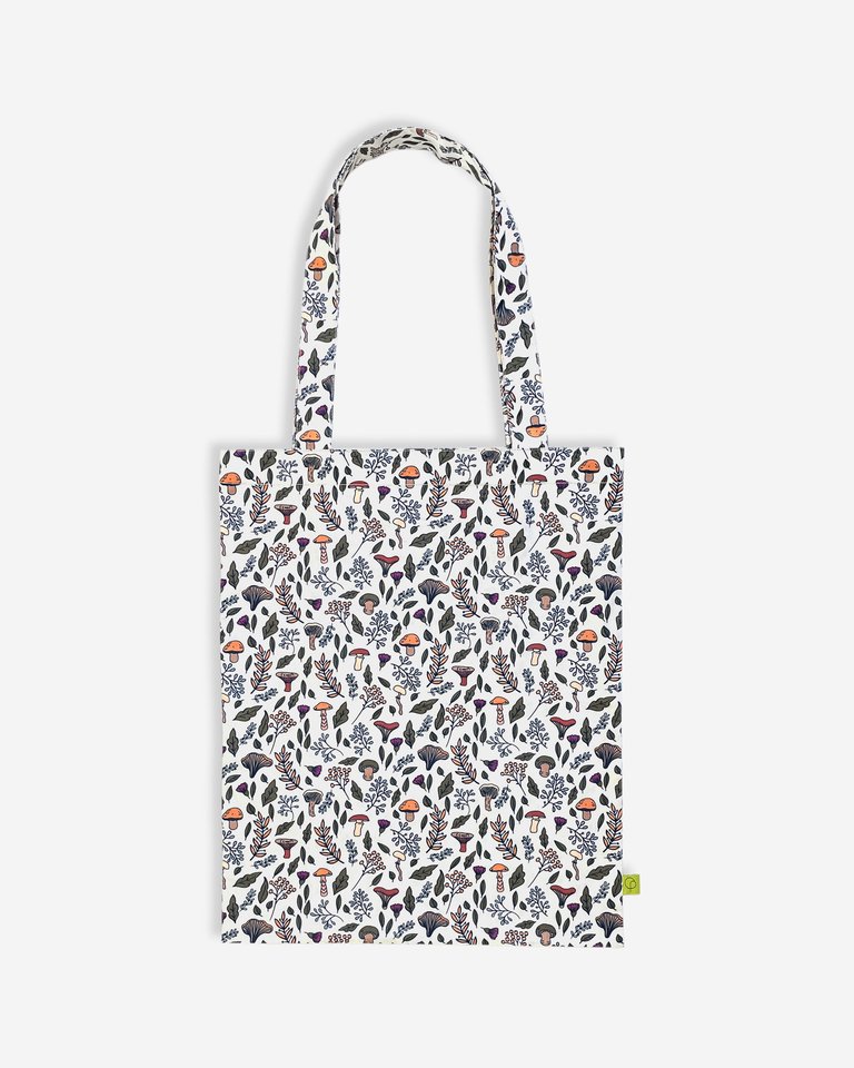 The Tote Bag With Mushroom Magic Print