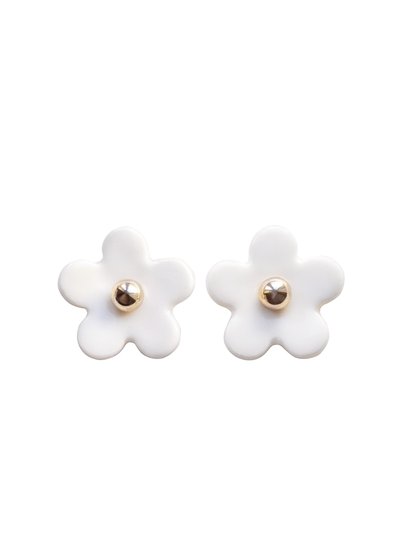 POPORCELAIN Everyday Porcelain Daisy Stud Earrings product