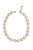 Mini Porcelain Daisy Cluster Necklace - Gold/White