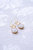 Mini Porcelain Moonlight Rose Drop Earrings