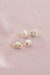 Porcelain Lucky Cat Stud Earrings