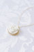 Porcelain Rose With Pearl Gold-Filled Necklace