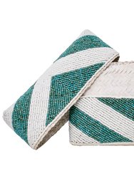 Brooke Clutch - Turquoise - Turquoise
