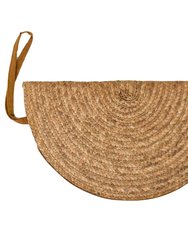 Halfmoon Clutch - Natural