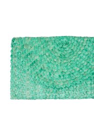 Lizzie Grass Clutch - Aqua - Aqua