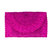 Lizzie Grass Clutch - Azalea Pink