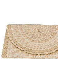 Lizzie Grass Clutch - Light Natural - Light Natural