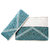 Macy Beaded Clutch - Turquoise - Turquoise/White Trim