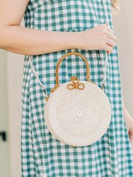 Milly Bag {white & Tan}