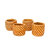 Napkin Ring Set - Tan