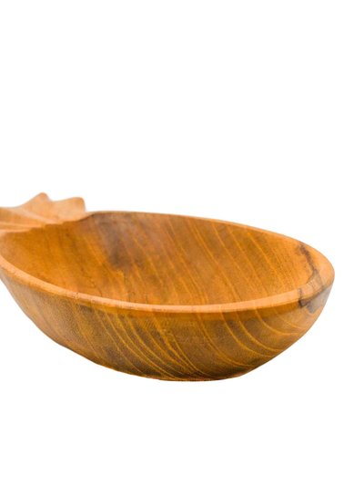 Poppy & Sage PINEAPPLE TEAK BOWL product