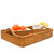 Rattan Tray With Handles - Tan