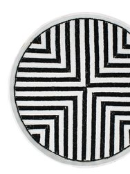 Riviera Tray Set (of 3) - Black/White