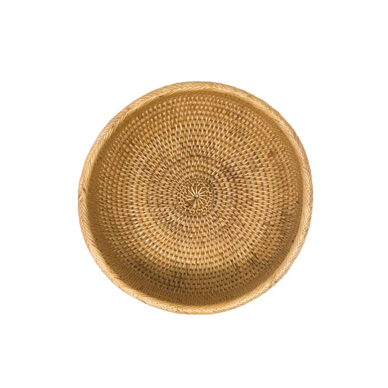 Everyday Rattan Bowl