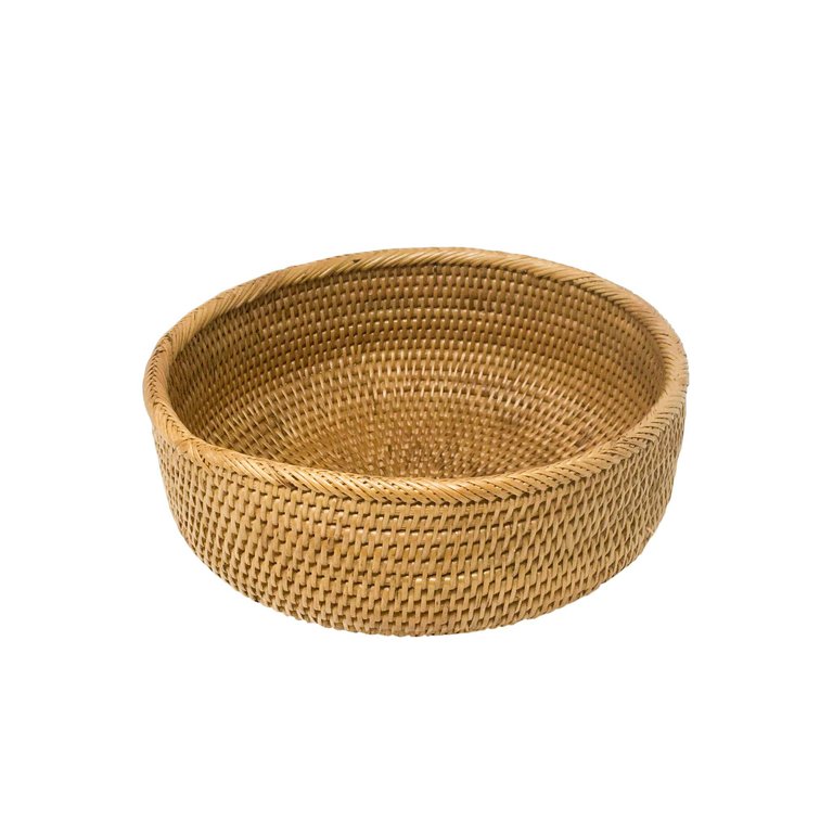 Everyday Rattan Bowl - Brown