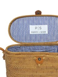 Luna Bag - Nantucket Navy Stripe