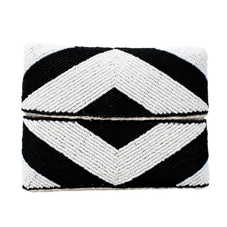 Zoe Beaded Clutch