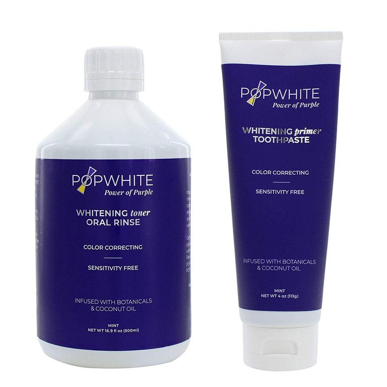 Purple Power Duo - Toothpaste [4oz] & Oral Rinse [16.9 fl oz]