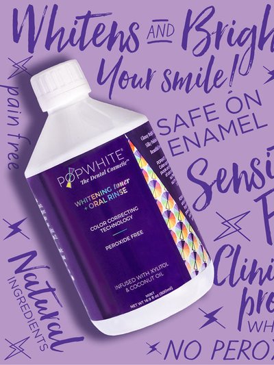 POPWHITE Whitening Toner Oral Rinse product