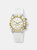 Alexis Sport Women's Two Tone and White Silicone Strap Watch - White